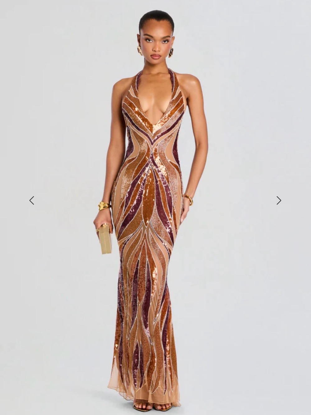 Retrofete Sequin Emryn Dress